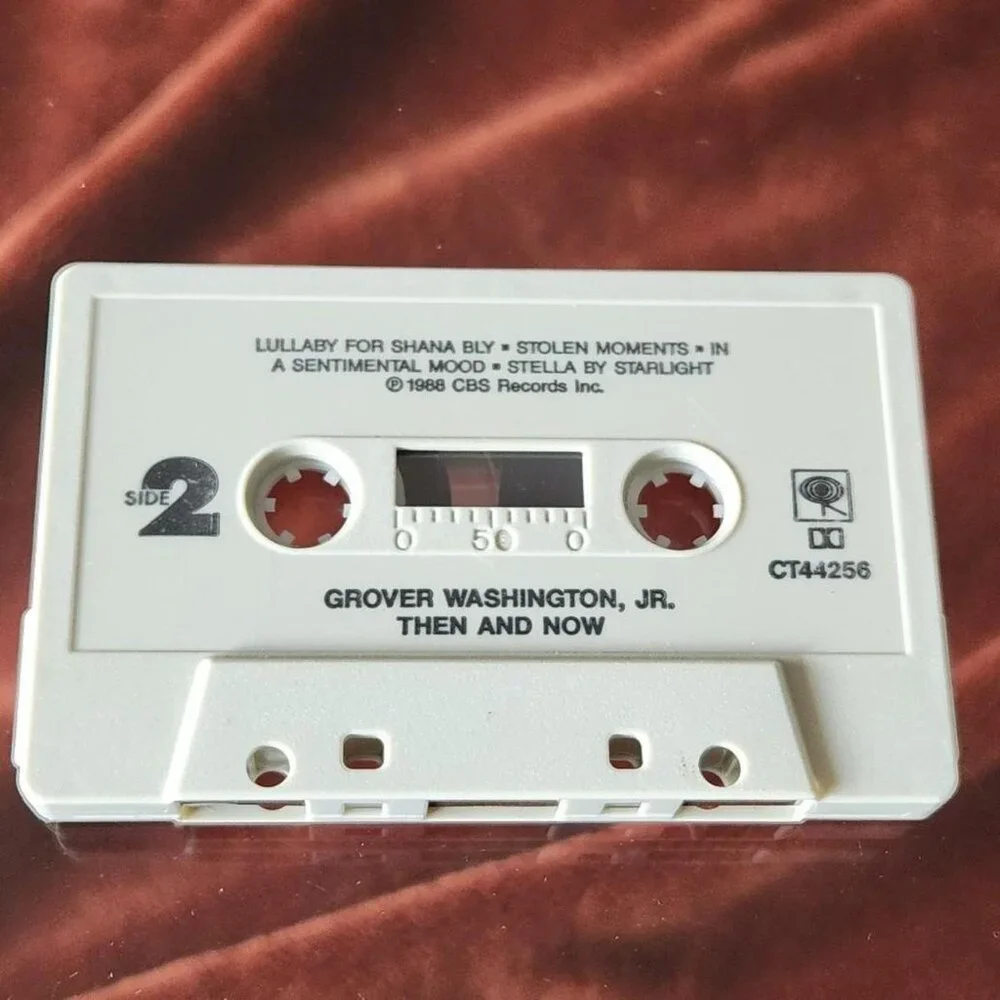 Grover Washington, Jr. - Then and Now - OCT44256 - Columbia - [1988] Cassette